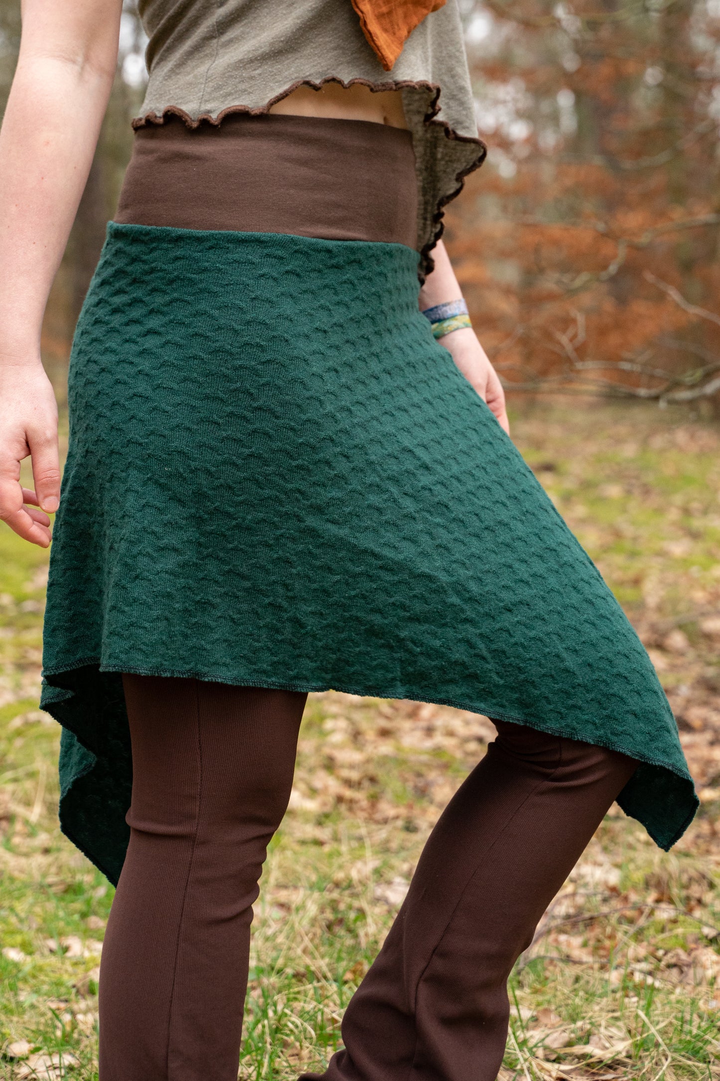 MTO: Skirt made of soft merino knit