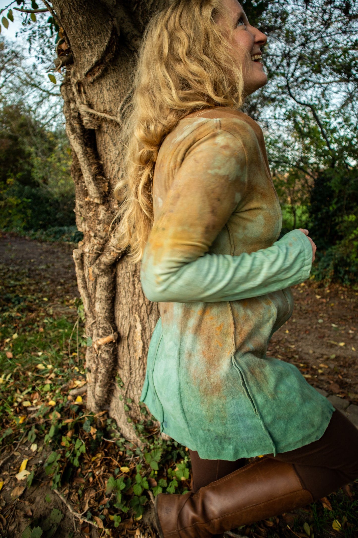 Gr. 36 - Elfenmantel batik