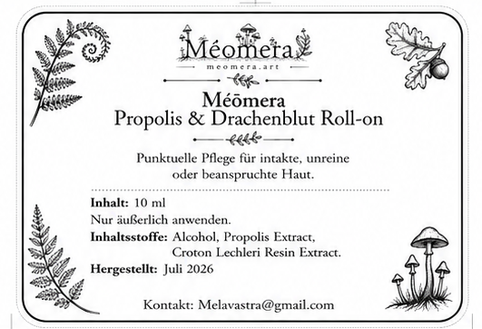 Propolis & Drachenblut Roll-on | 10 ml | Croton lechleri