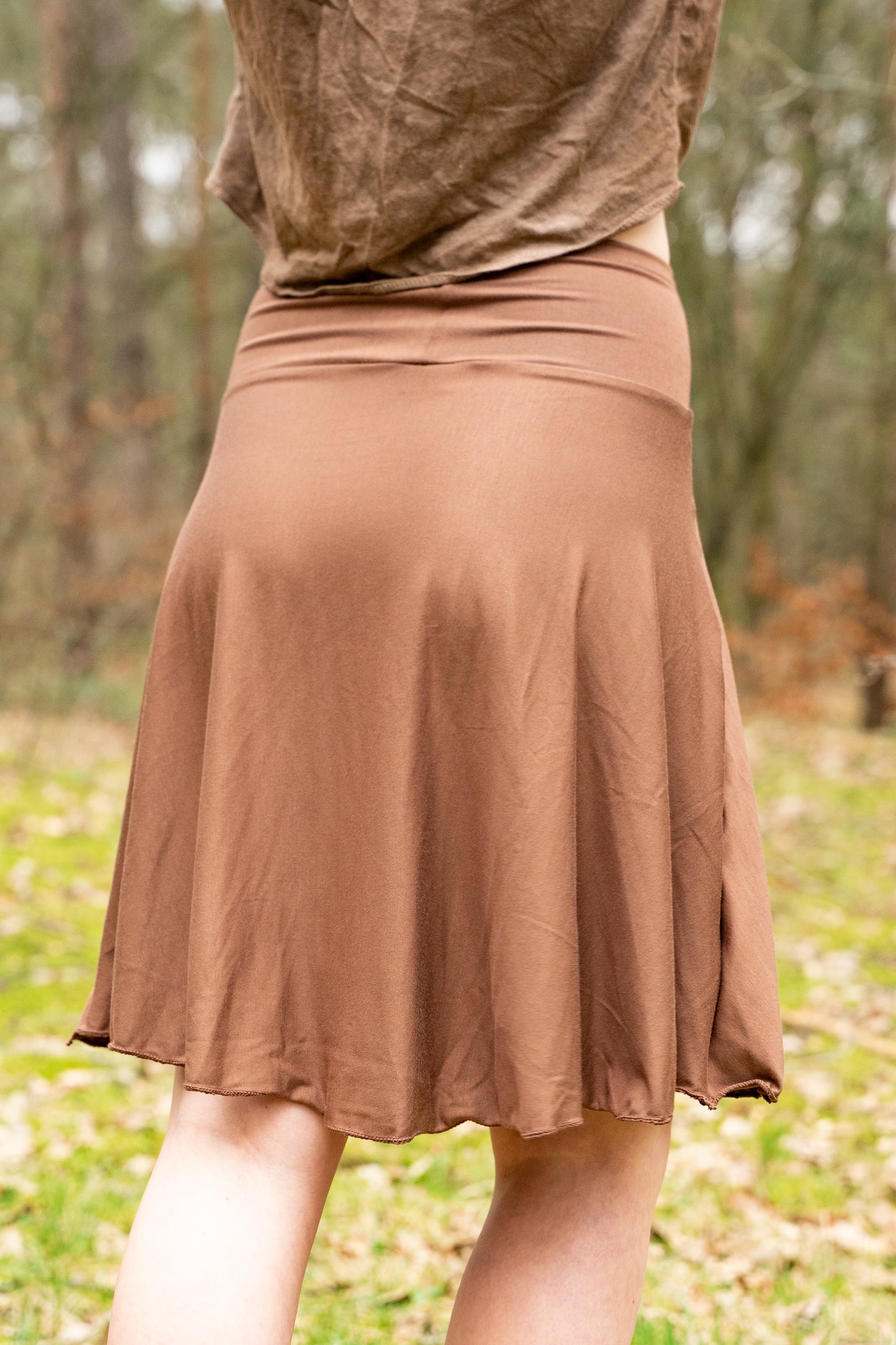 MTO: Skirt Basic in brown