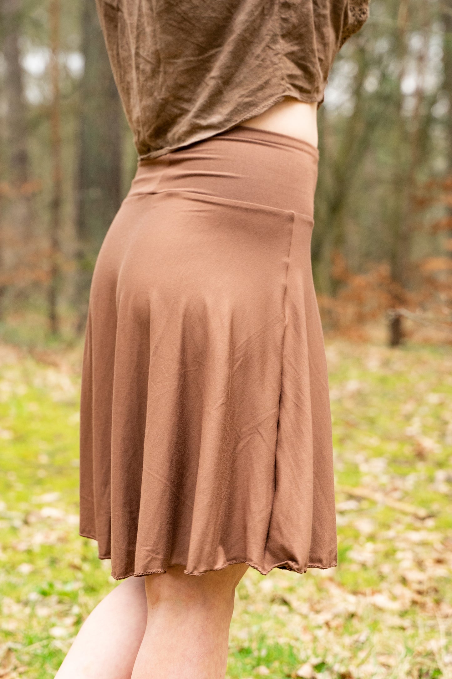 MTO: Skirt Basic in brown
