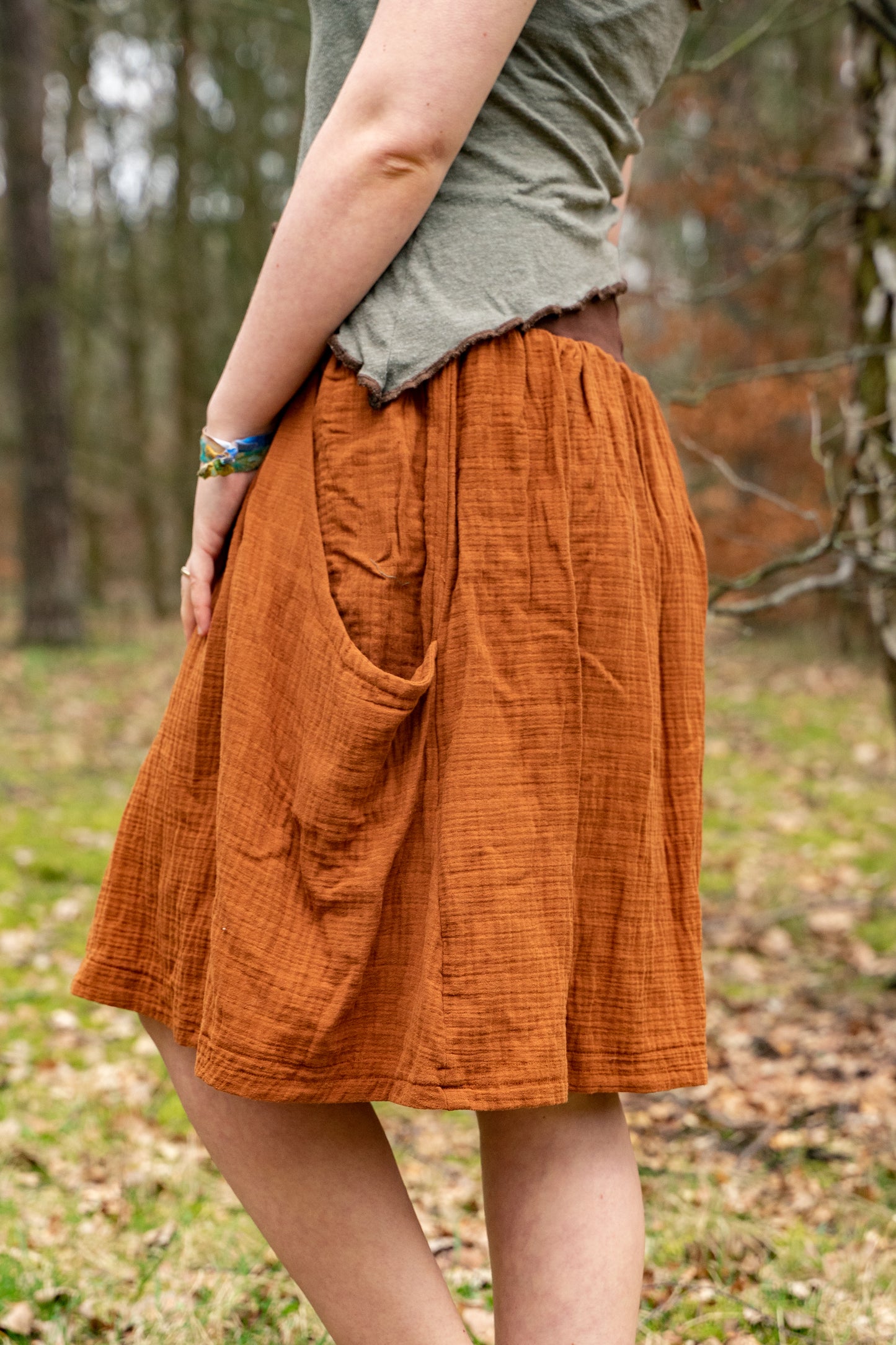 MTO: Skirt with pockets