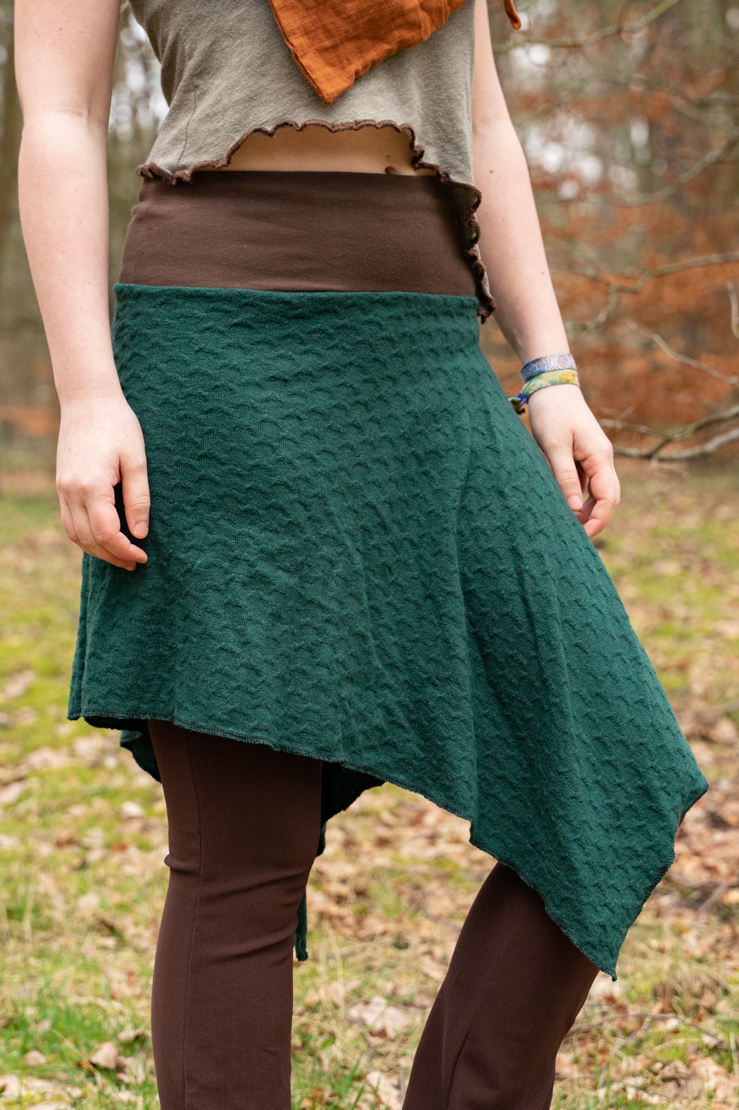 MTO: Skirt made of soft merino knit