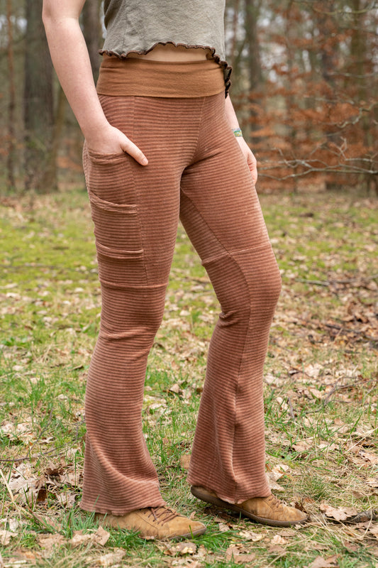 MTO: Leggings mit Taschen - Feincord