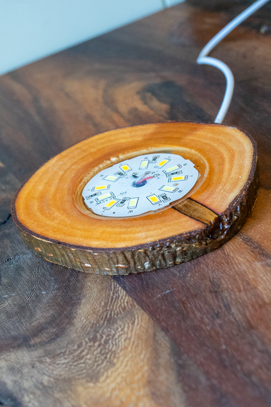 Leuchtplattform – Weiss