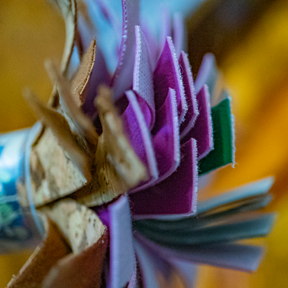 Flowerstick - MEDIUM / mit Kork & marmoriertem Papier