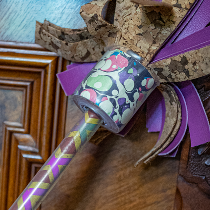Flowerstick - MEDIUM / mit Kork & marmoriertem Papier