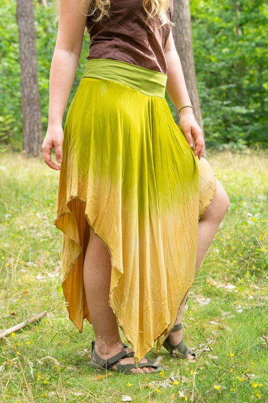 Size 36-40 - Pointed skirt made of bamboo jersey