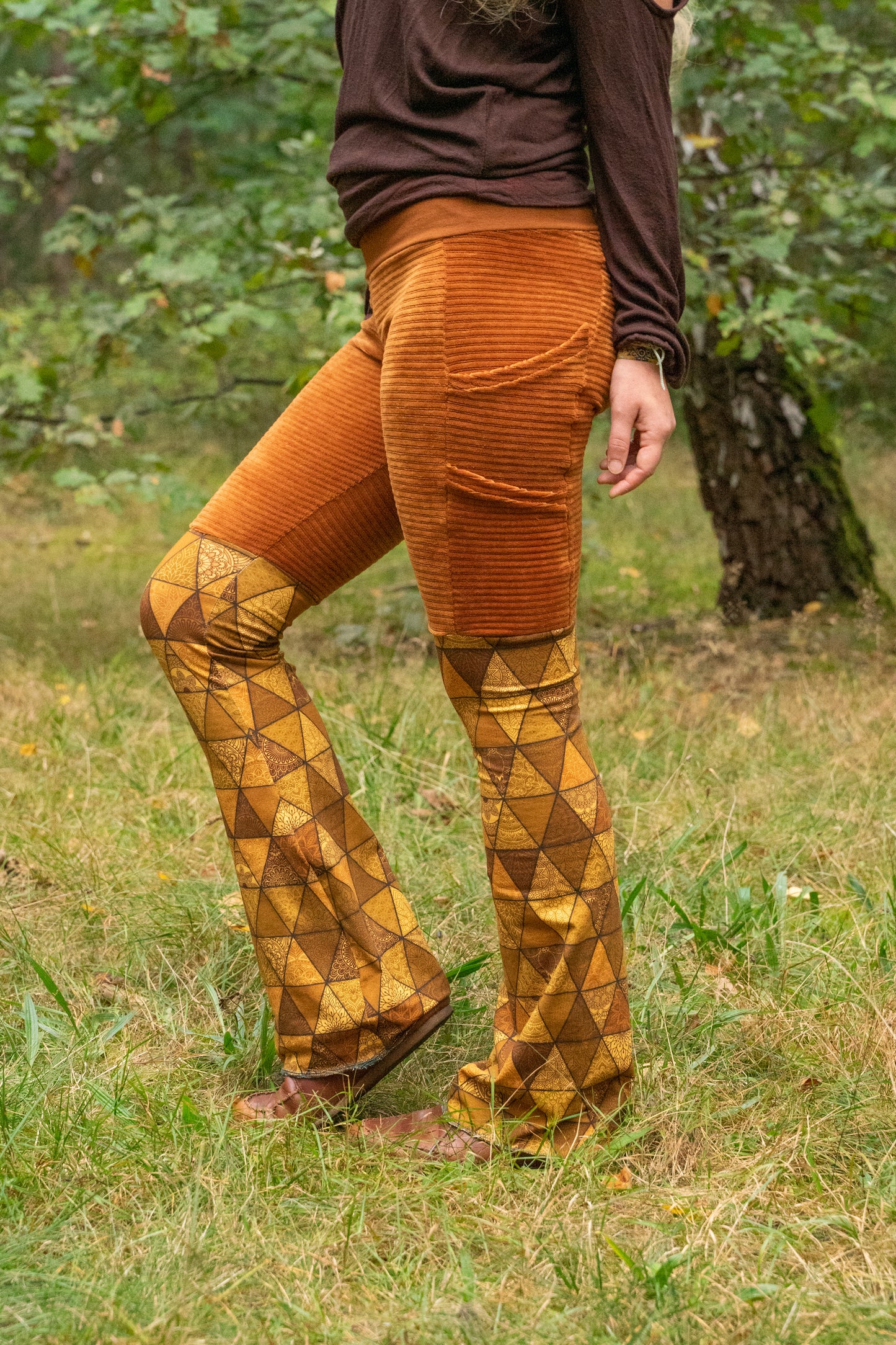 Size 40 - Leggings with pockets - Geometry