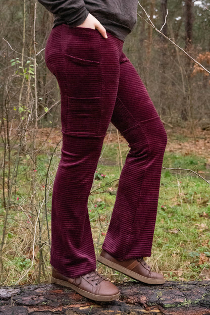 MTO: Feincord-Leggings – handgenäht, bequem & individuell