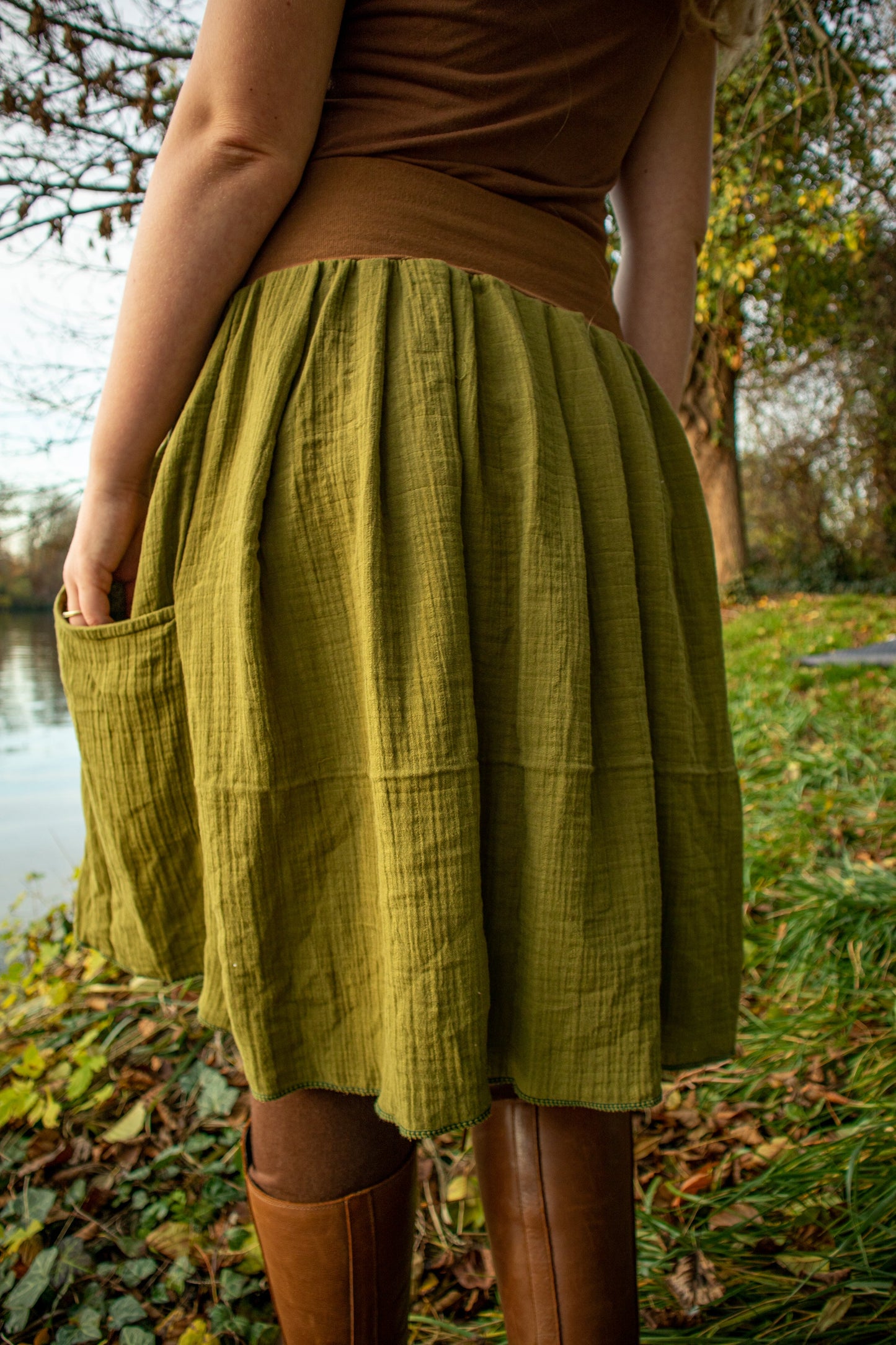 MTO: Skirt with pockets