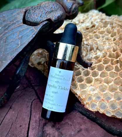 Propolis-Tinktur aus eigener Imkerei | 28,6 % Rohpropolis-Ansatz | 3–100 ml
