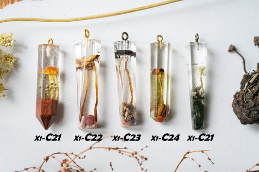 Crystals with cord