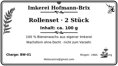 Bienenwachs- als Kosmetikrohstoff & Teelichter aus eigener Imkerei | 100 % Bienenwachs