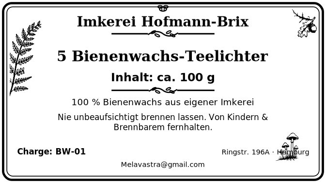 Bienenwachs- als Kosmetikrohstoff & Teelichter aus eigener Imkerei | 100 % Bienenwachs