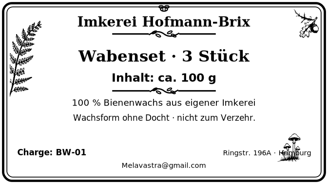 Bienenwachs- als Kosmetikrohstoff & Teelichter aus eigener Imkerei | 100 % Bienenwachs