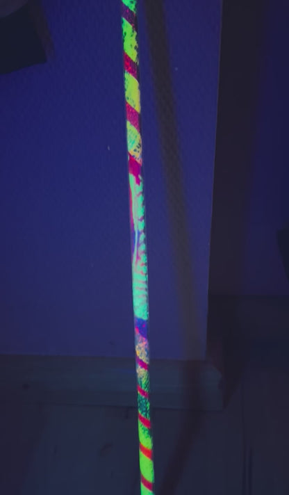 Flowerstick - medium - Farn mit grün & lila 🌿
