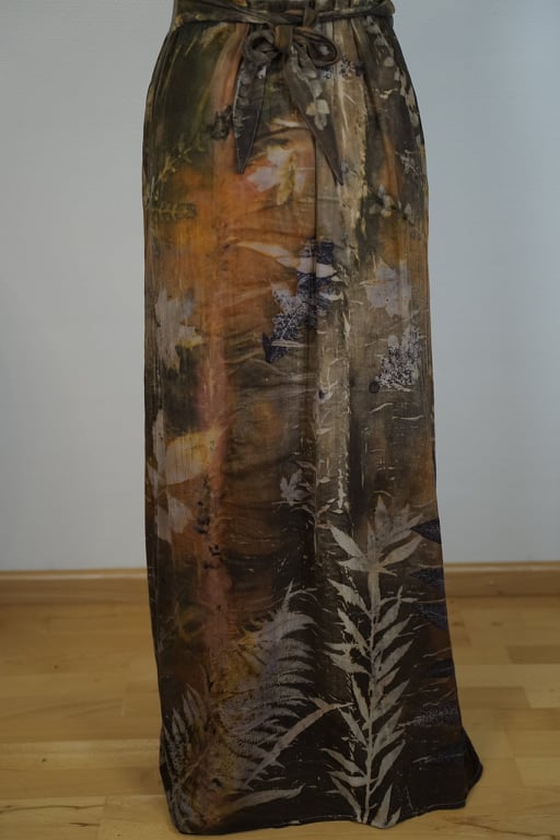 Kleid - Blättertraum