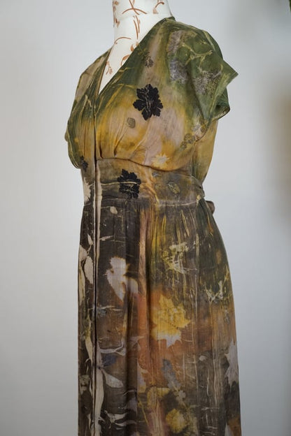 Kleid - Blättertraum