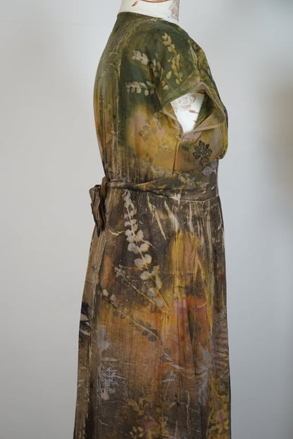 Kleid - Blättertraum