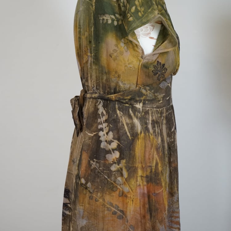 Kleid - Blättertraum