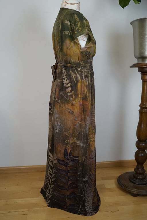 Kleid - Blättertraum