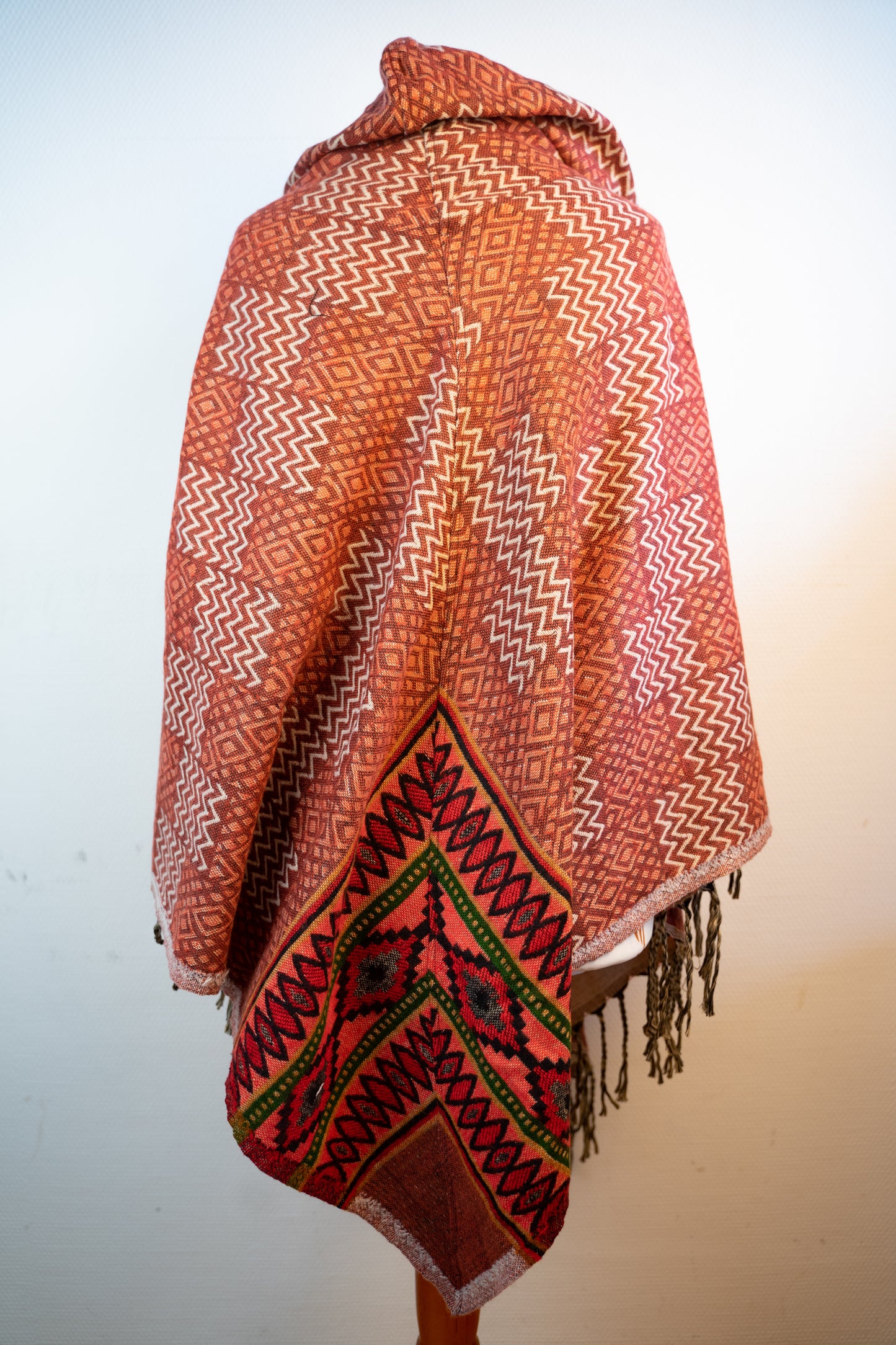 Poncho with pockets