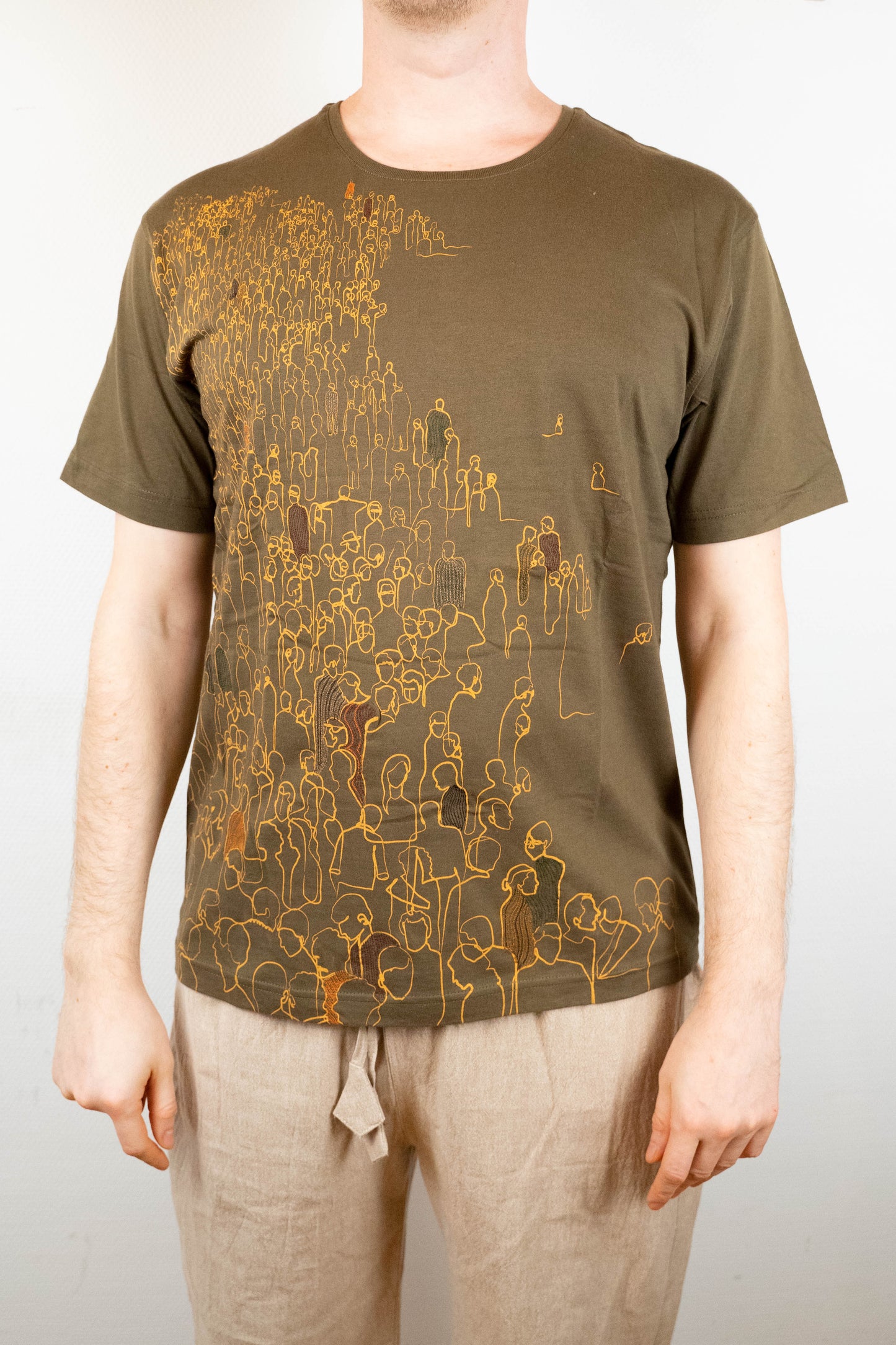 Tshirt - besticktes Design