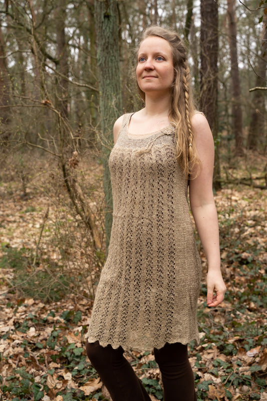 Size 36-40 - Nettle fiber dress