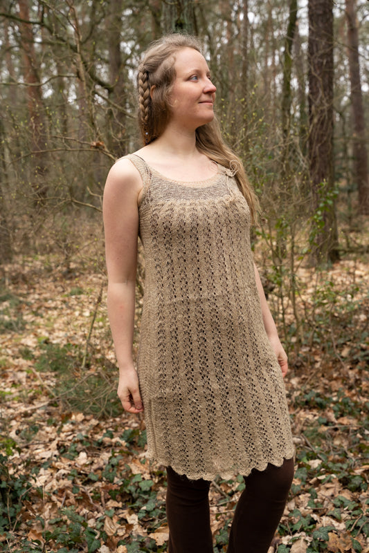 Size 36-40 - Nettle fiber dress