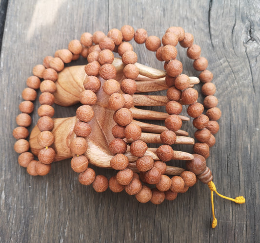Mala made from Bodhi seeds