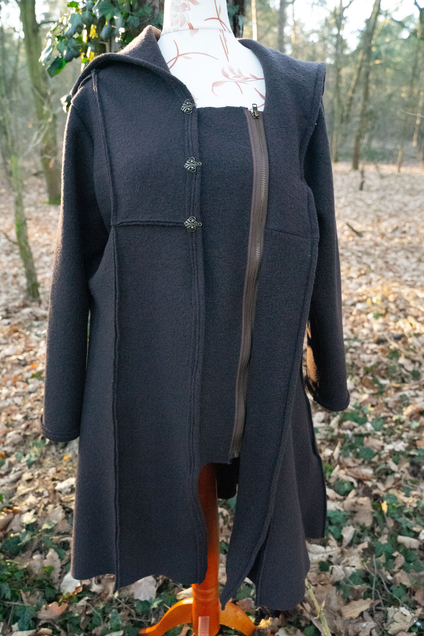 MTO: kurzer Mantel aus Wollwalk