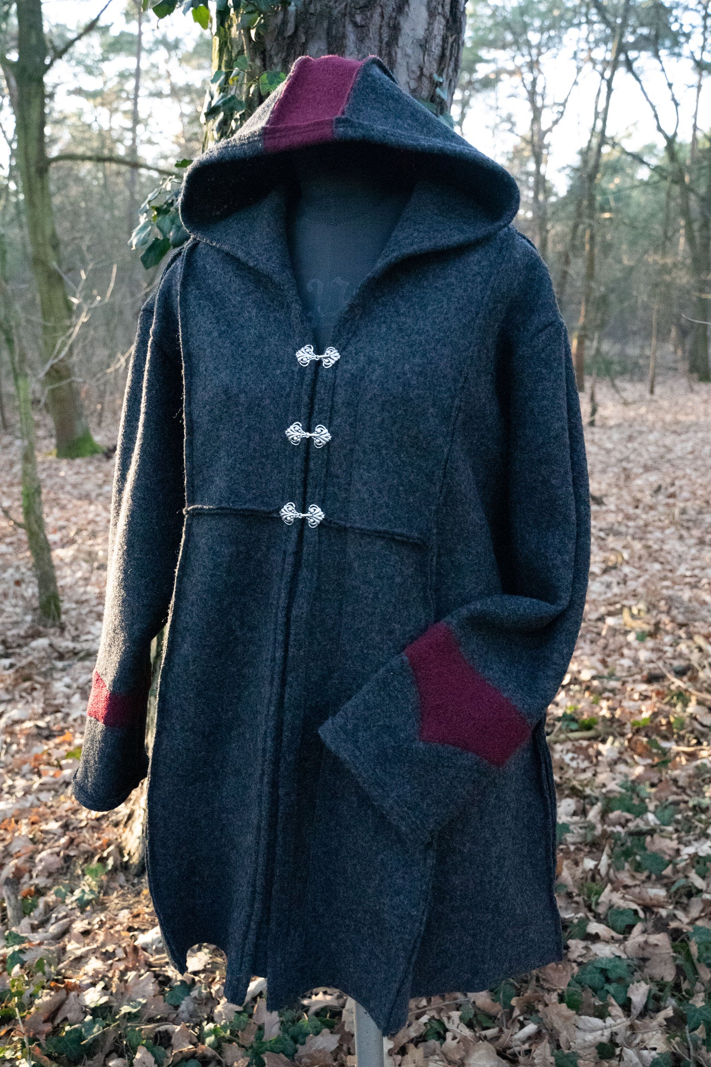 MTO: kurzer Mantel aus Wollwalk