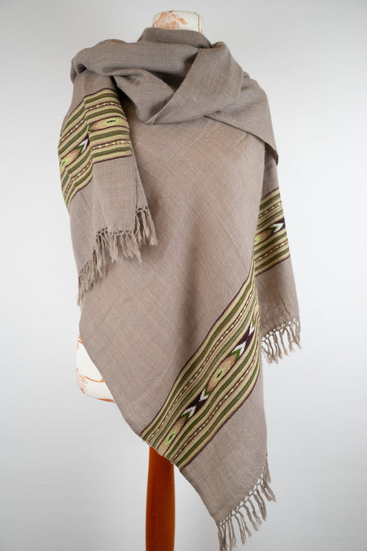 light scarf made of 100% wool